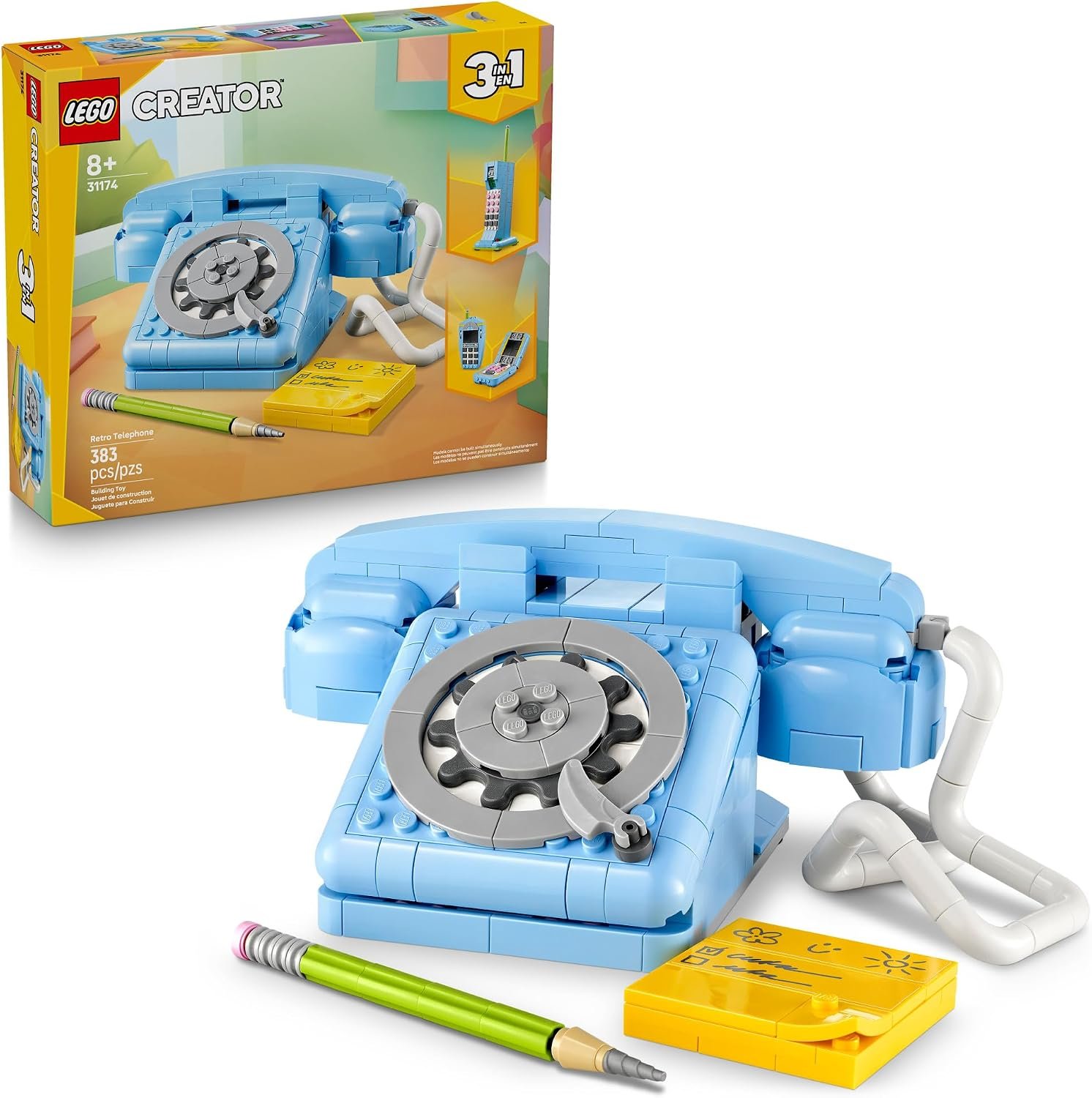 LEGO Creator 3 in 1 Retro Telephone 31174