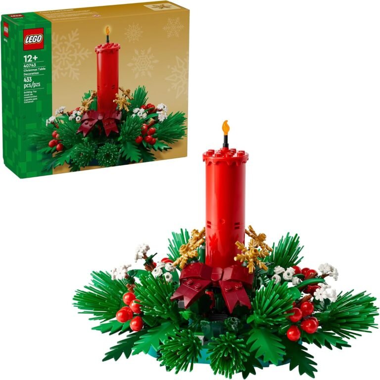 LEGO® Christmas Table Decoration (40743) – $23.99 (40% Off) at Amazon