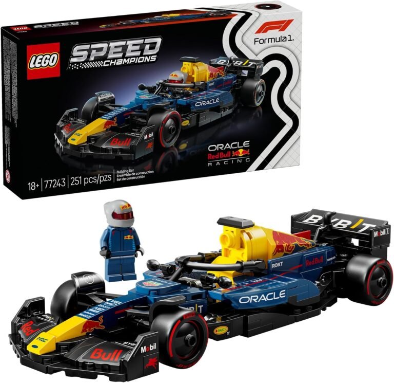 LEGO® Speed Champions Oracle Red Bull Racing RB20 F1 Race Car (77243) – $15.39 (43% Off) at Amazon