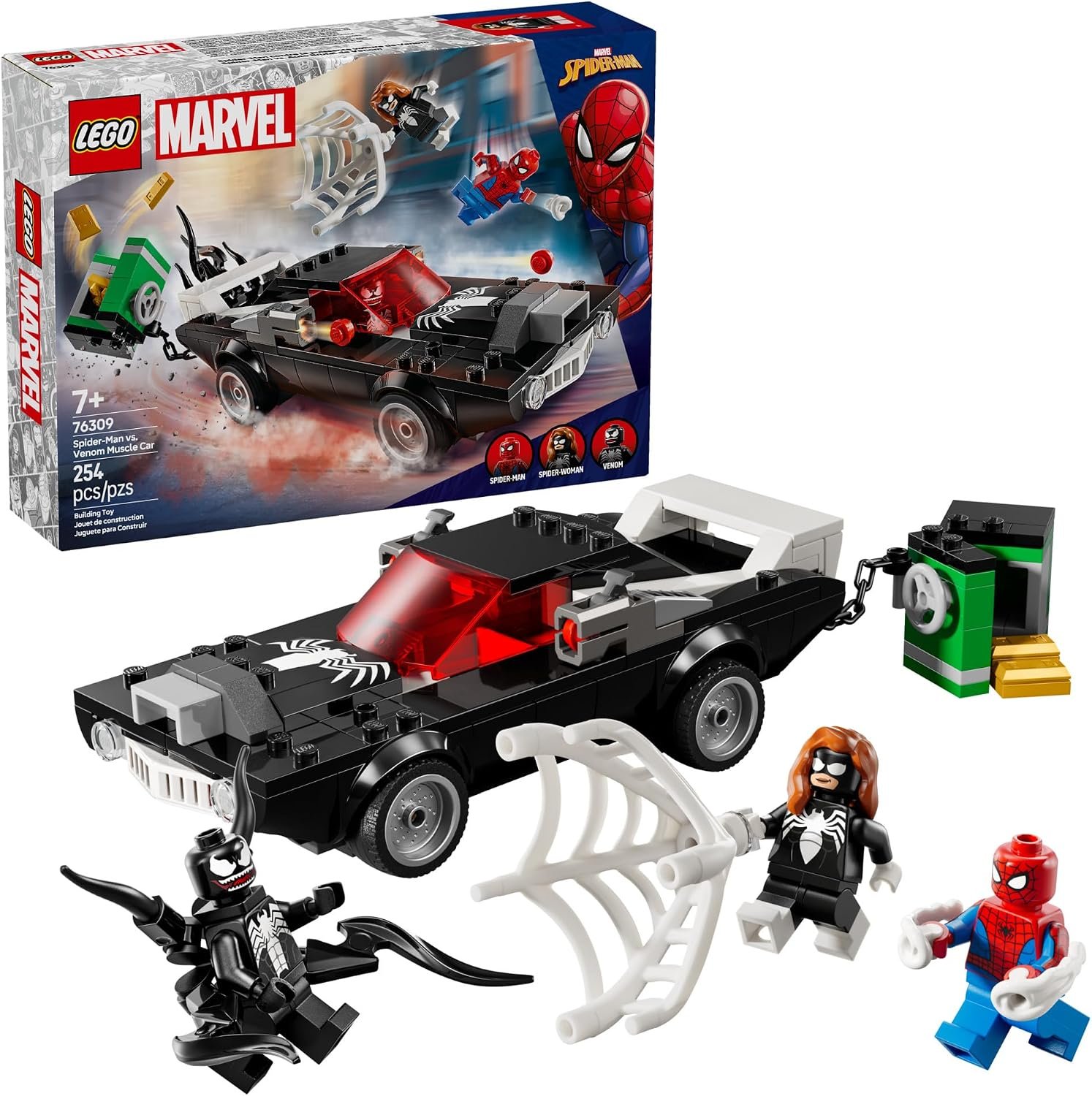 LEGO® Marvel Spider-Man vs. Venom Muscle Car (76309)
