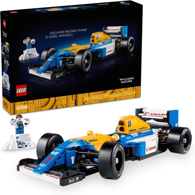 LEGO Icons Williams Racing FW14B and Nigel Mansell 10353