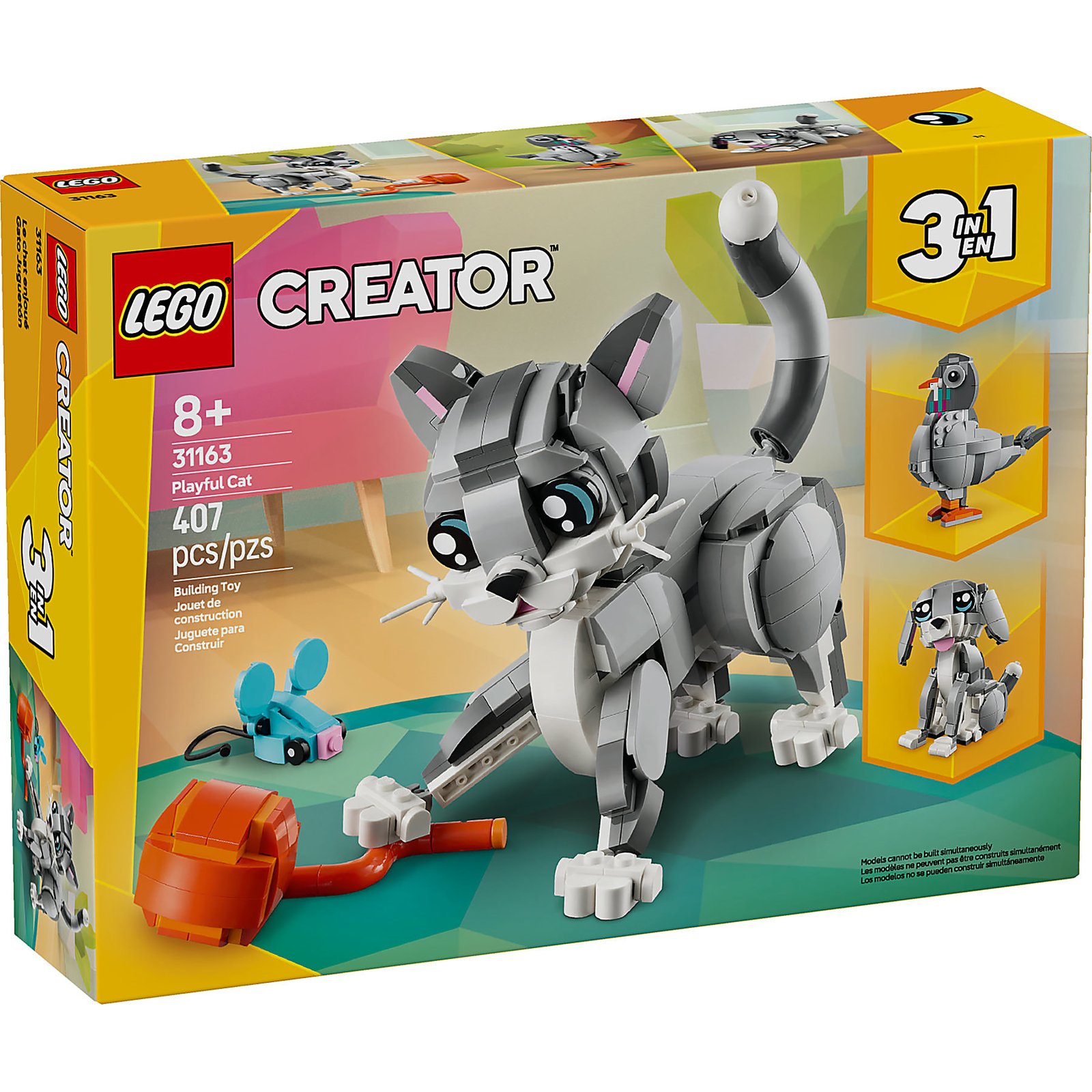 LEGO Creator 3in1 Playful Cat 31163