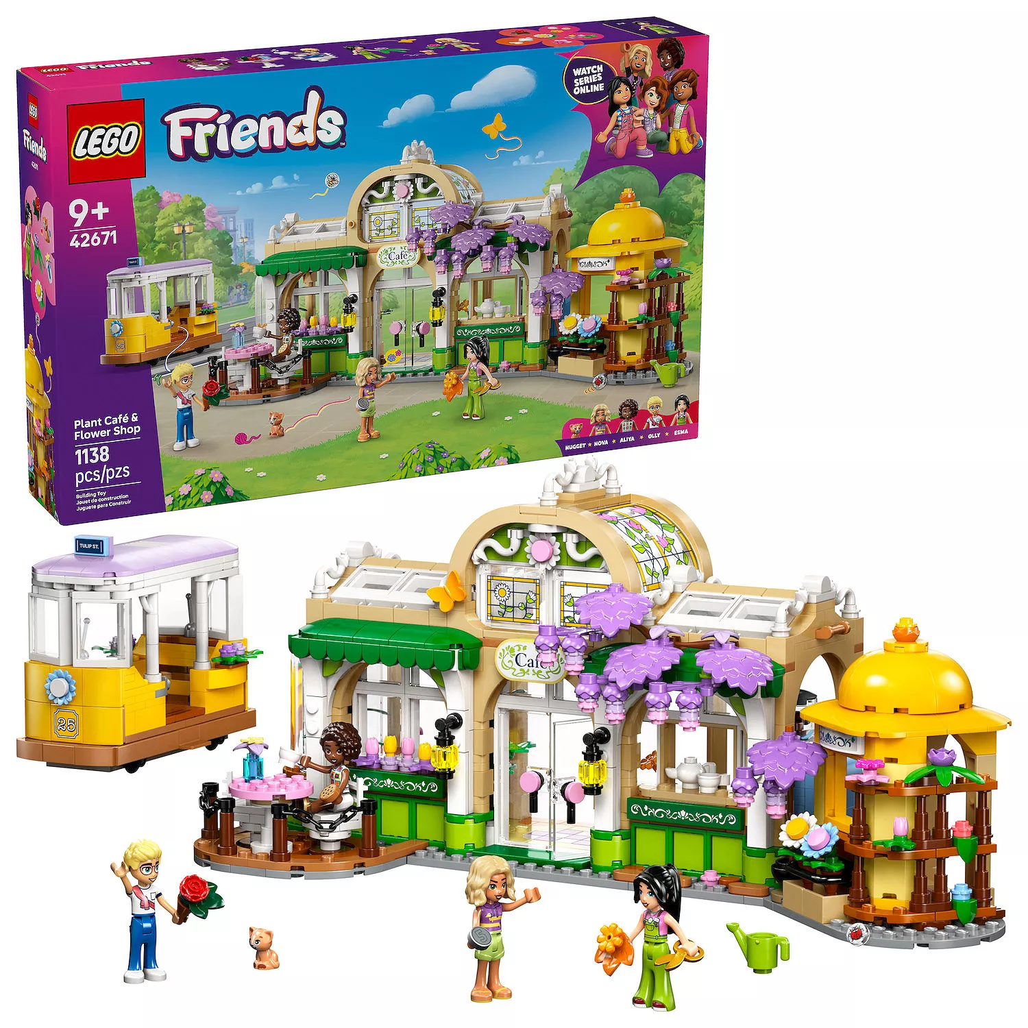 LEGO Friends Plant Café & Flower Shop 42671