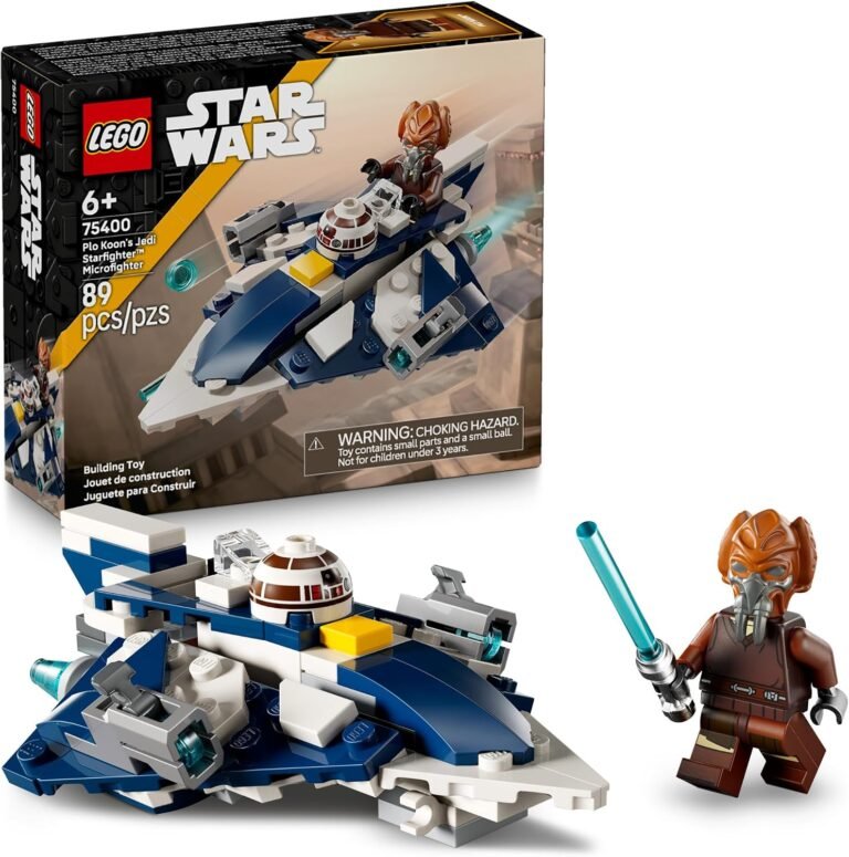 LEGO Star Wars Plo Koon's Jedi Starfighter Microfighter 75400