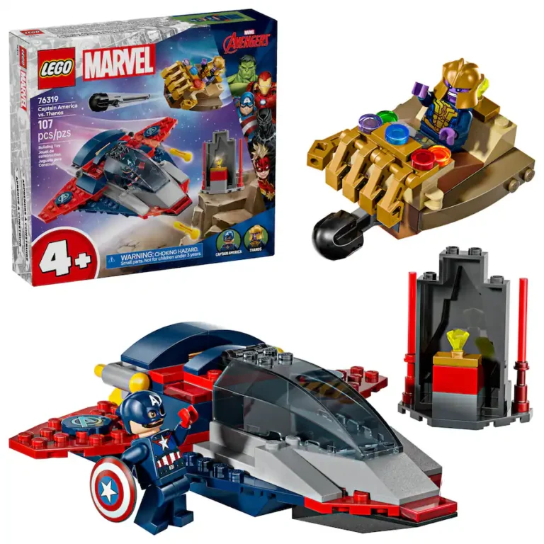 LEGO® Marvel Captain America vs. Thanos (76319) – $23.99 (40% Off) at Best Buy